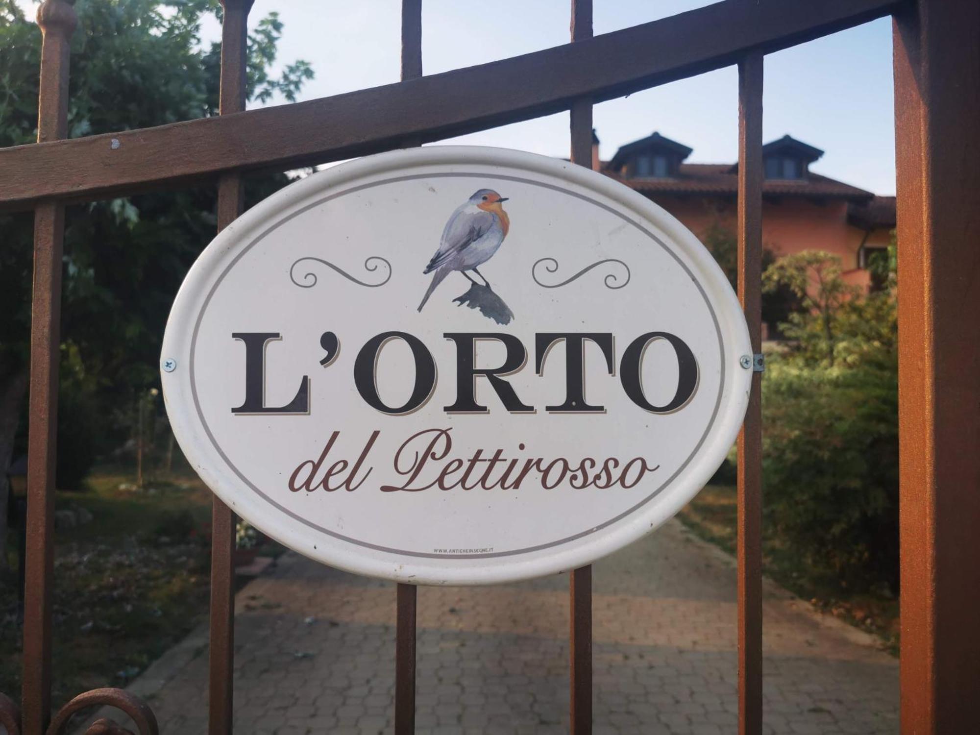 Orto Del Pettirosso Lejlighed Front Eksteriør billede